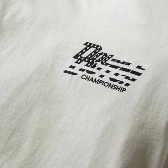 NEW PAPER PLANES men's double dutch champ tee in ivory - Picture 2 of 3